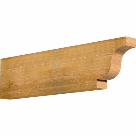 Ekena Millwork Newport Rough Sawn Rafter Tail, Western Red Cedar, 4"W x 12"H x 48"L RFT04X12X48NEW00RWR